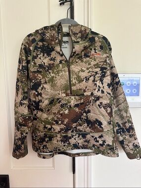 Sitka Half-Zip Digi Camo Pullover Hoodie - Multicolor boys